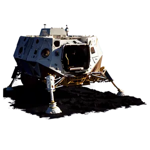 Crater Lunar Module Landing PNG 78 PNG