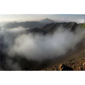 Crater Mist Foggy Atmosphere PNG 63