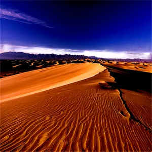 Crater Sand Dunes Surrounding Png 06132024 PNG image