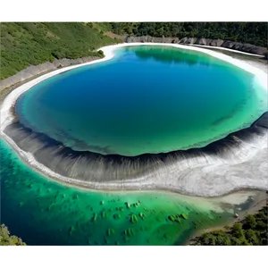 Crater Water Body Calm Png Iea8 PNG image