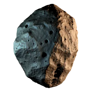 Cratered Asteroid PNG Lja PNG