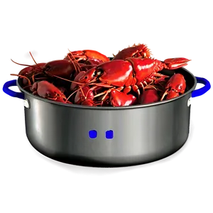 Crawfish Cooking Pot PNG 06122024