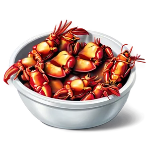 Crawfish Dip Illustration Png 06122024 PNG image