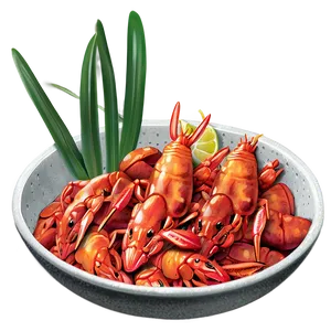 Crawfish Dip Illustration PNG 06122024