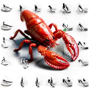Crawfish Peeling Guide PNG Qel96
