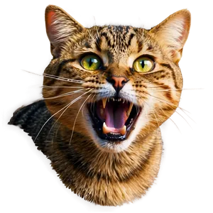 Crazy Cat Meme PNG Dyf73