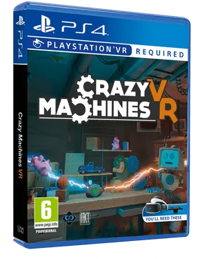 Crazy Machines V R P S4 Game PNG image