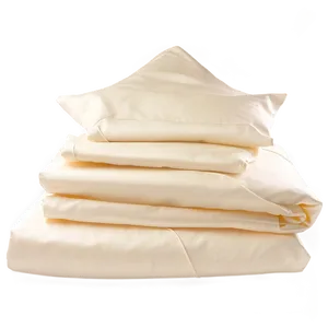 Cream Bed Sheet PNG 06272024 PNG