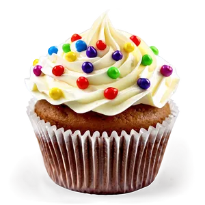 Cream Cupcake PNG 05032024
