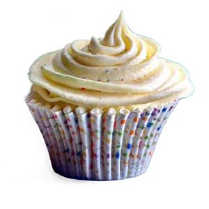 Cream Cupcake PNG 05032024