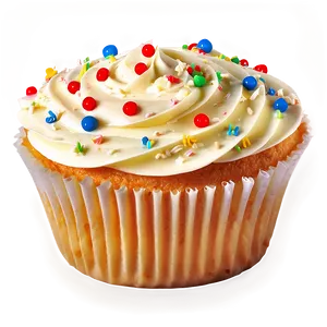 Cream Cupcake PNG Hsq83