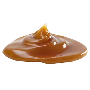 Creamy Caramel Topping PNG Qjh53