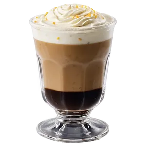 Creamy Espresso Beverage Png Bhk PNG image