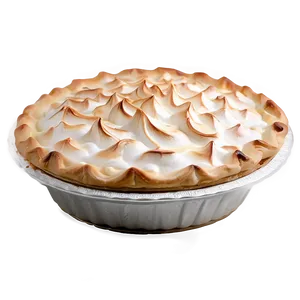 Creamy Lemon Meringue Pie PNG Wrs91