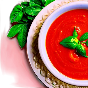 Creamy Tomato Soup PNG Paa60
