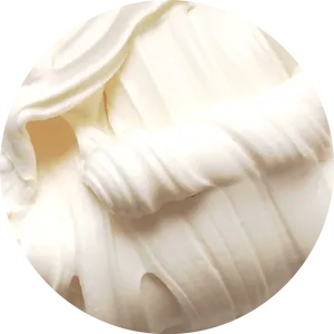 Creamy White Slime Texture PNG image