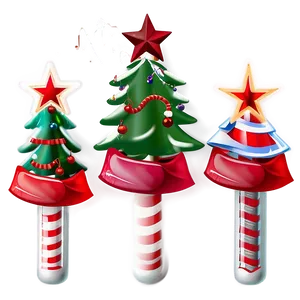 Creative Arbol De Navidad Toppers PNG Iex18