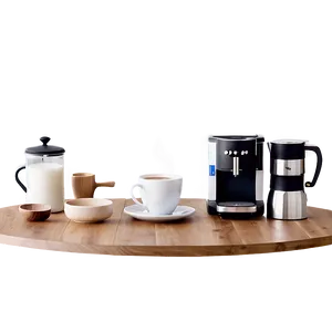 Creative Barista Workspace PNG Vkd PNG