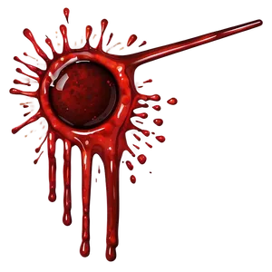 Creative Blood Spatter PNG Obb