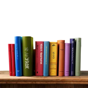 Creative Bookshelf PNG 05242024