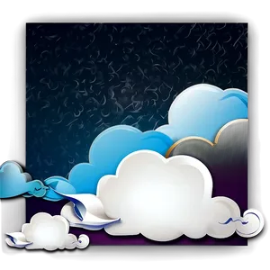 Creative Cloud Vector Background PNG 06262024