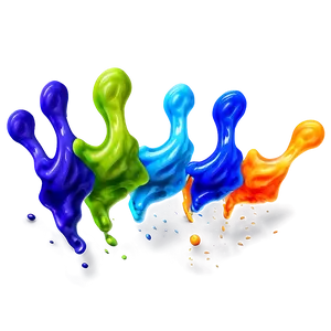 Creative Color Splash PNG Vmh52 PNG