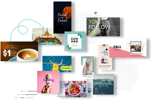 Creative Design Elements Collage