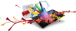 Creative Design Explosion PNG image