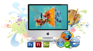 Creative Design Software Concept PNG image