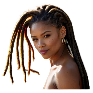 Creative Dreads Twists Png 05242024 PNG image