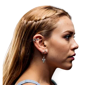 Creative Ear Piercing Themes PNG Nlh30 PNG