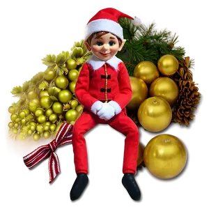 Creative Elf On Shelf PNG Uss22 PNG