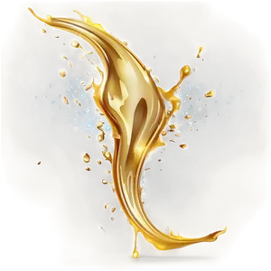Creative Gold Splash Pattern PNG Ied42 PNG