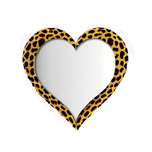 Creative Leopard Heart PNG Ktc
