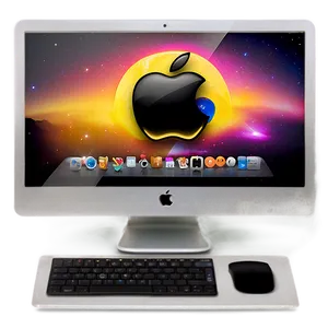 Creative Mac Desktop Setup Png 06272024 PNG image