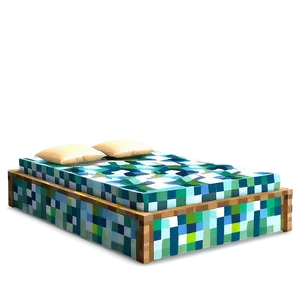 Creative Minecraft Bed PNG 36