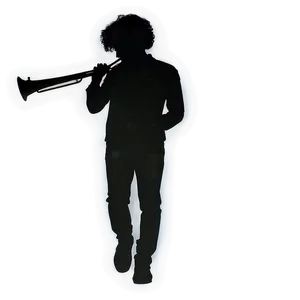 Creative Musician Silhouette Png 7 PNG image