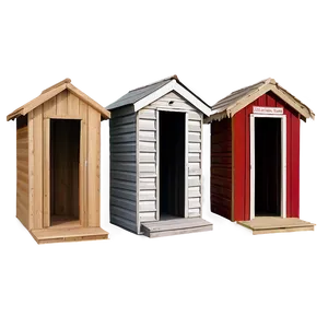 Creative Outhouse Decoration PNG Jke38 PNG