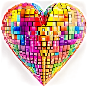 Creative Pixel Heart Png 35 PNG image