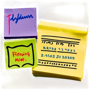 Creative Post It Note Png Fnr12 PNG image