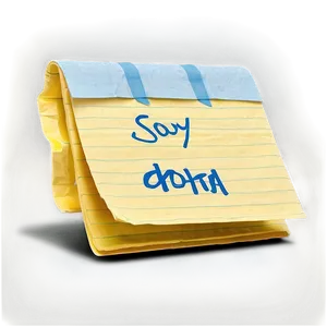 Creative Post It Note PNG Rbg19 PNG