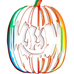 Creative Pumpkin Outline Craft Png Pdh42 PNG image