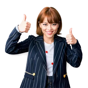 Creative Thumbs Up Illustration PNG 75