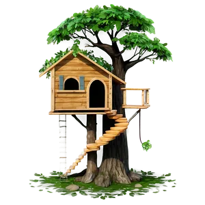 Creative Tree House PNG Bcu