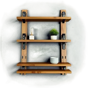 Creative Wall Shelf Ideas PNG Qvc29 PNG