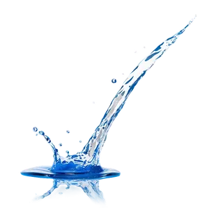 Creative Water Splash PNG Xju32