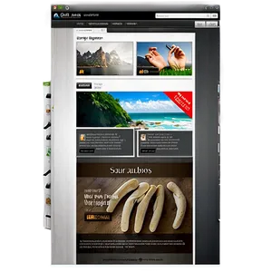 Creative Web Layout PNG 5