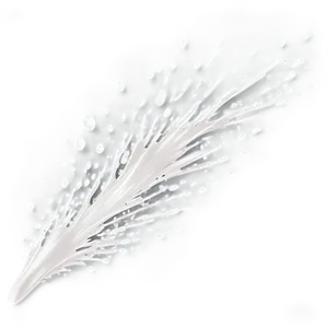 Creative White Paint Splatter PNG Kvh13
