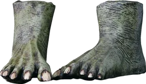 Creature Feet Costume Props PNG image