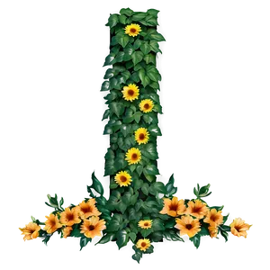 Creeper Among Flowers Png 05232024 PNG image